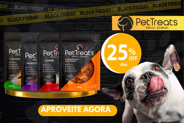 black pet treats